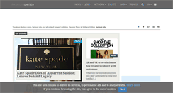 Desktop Screenshot of fashionunited.in