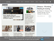 Tablet Screenshot of fashionunited.in